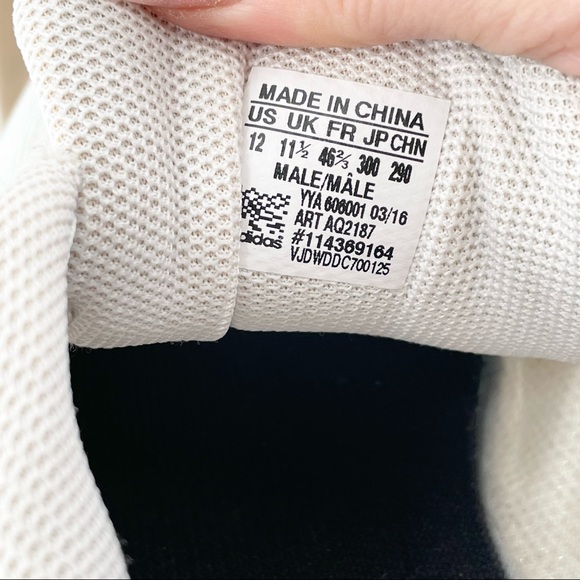 Adidas Men's Running Cosmic Shoes Cloudfoam Training White size 12 - Picture 7 of 9